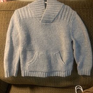 Boys toddler gray sweater size 14